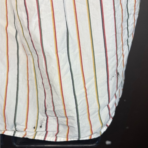 Madewell womens Central Shirt in Sadie Stripe white size small 100% cotton - Picture 12 of 12